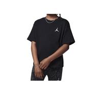 Nike Jordan Brooklyn Essentials - Maglietta unisex per bambini, confezione da 1, Nero, M