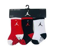 Nike Jordan Calzini Antiscivolo Multicolore 023, Unisex, Rosso, Nero, Bianco, 1 Pair