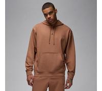 Nike Jordan Dri-Fit Sport Crossover Felpa con Cappuccio, per Bambini, Colore: Marrone/Nero, 12/13 Anni