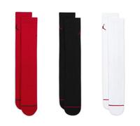Nike Jordan Essentials Crew 3 paia - calzini lunghi - uomo S Red/Black/White unisex
