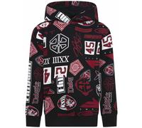 Nike Jordan Essentials Jr - felpa con cappuccio - ragazzo 12-13Y Black/Red junior