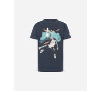 Nike Jordan Jamming Jr - T-shirt - Blu Navy 8-10ANNI