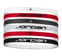 Nike Jordan JD2021-117 - Fasce elastiche sportive, 6 pezzi, bianco/rosso/nero