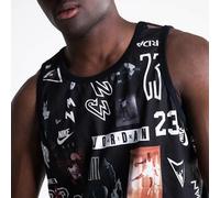 Nike Jordan Jumpman Grafico Canotta Uomo Canotta Maglia Gym Training Casual