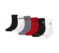 Nike Jordan Legend Crew - calzini corti 9-11Y White/Grey/Red/Black unisex