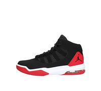 Nike JORDAN MAX AURA Scarpe da Basket Uomo, Nero (Black/Black-Gym Red 023), 42 EU
