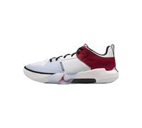 Nike Jordan One Take 5 Sneaker da Uomo, White Gym Red Sail Black, 42.5 EU