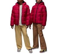 NIKE Jordan Piumino da Ragazzi con Cappuccio Midweight Puffer Rosso Taglia L (147-158 CM) Codice 95F009-R78
