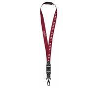 Nike Jordan Premium Lanyard Printed Reversible Portachiavi Black/Cardinal Red/Sail One Size