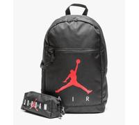Nike Jordan School Backpack W/Pencil Case Black Zaino Nero 9B0503-023