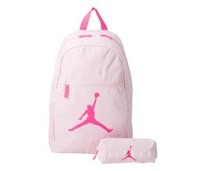 NIKE Jordan Set Zaino e Astuccio Air Rosa Codice 9B0503-I0A