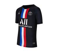 Nike Jordan X Paris Saint-Germain Stadium Fourth Maglietta da Calcio, Unisex Bambini, Black/White, XS