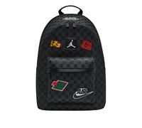 NIKE Jordan Zaino Monogram 20L, Nero, con Logo Air e Jumpman, Modello MA9155-023