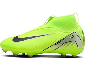 Nike Jr. Mercurial Superfly 10 Academy MG - Scarpe da Calcio per Bambini più Giovani/Anziani, 32 EU, Colore: Nero, Volt Nero, 32 EU