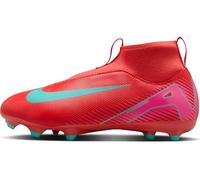 NIKE Jr. Mercurial Superfly 10 Academy, Sneaker, Ember Glow/Aurora Green, 38.5 EU