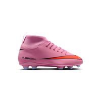 Nike Jr. Mercurial Superfly 10 Club FG/MG Magic Flamingo/Black-Total Crimson 35 Rosa