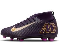 Scarpa da calcio a taglio alto MG Nike Jr. Mercurial Superfly 10 Club "Kylian Mbappé" - Bambino/a e ragazzo/a - Viola 38.5