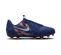 Nike JR Phantom GX II ACAD FG/MG EH, Scarpe da Ginnastica, Blue Void/Chrome, 33.5 EU