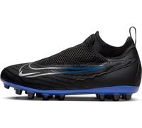 NIKE JR Phantom GX Academy DF AG, Sneaker, Black/Chrome-Hyper Royal, 36.5 EU