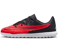 NIKE JR Phantom GX Club TF GS, Sneaker, Bright Crimson/Black-White, 33 EU