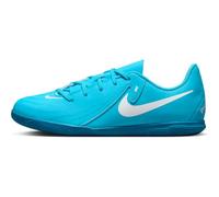 NIKE JR Phantom GX II Club IC, Sneaker, Blue Fury/White, 33 EU