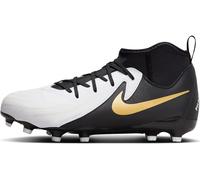 Nike Jr Phantom Luna II Acad F/MG, Scarpe da Football, Bianco Nero Oro, 38 EU