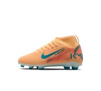 Nike Jr Superfly 10 Club Km Fg/MG, Scarpe da Calcio, Melon Tint Neo Turq Igloo, 34 EU