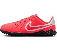 NIKE Jr. Tiempo Legend 10 Club, Scarpe da Ginnastica Unisex-Adulto, Hot Lava/White, 35.5 EU