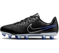 Nike JR Tiempo Legend 10 Club Black/Chrome-Hyper Royal, Scarpe da Ginnastica, Nero Argento Blu, 37.5 EU