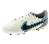 Nike Jr. Tiempo Legend 9 Academy Mg, Scarpe da Ginnastica Bambini e ragazzi, bianco (White Black Baltic Blue Pink Blast), 36.5 EU