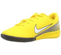 Nike Jr. Vapor XII Academy Neymar IC - Scarpe da Calcio Unisex Bambini, Giallo (Amarillo/White-Black 710), 30 EU