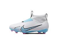 Nike Jr Zoom Superfly 9 Acad Fg/MG, Sneaker, White Baltic Blue Pink Blast, 35.5 EU