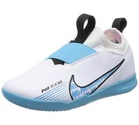 Nike Jr Zoom Vapor 15 Academy IC, Scarpe da Calcio Unisex-Bambini, Bianco Baltic Blue Pink Blast, 28.5 EU
