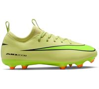 Nike Jr Zoom Vapor 16 Academy Fg/MG, Scarpe da Calcio, Limelight Volt Hyper Crimson, 35 EU