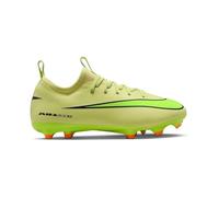 Nike Jr Zoom Vapor 16 Academy Fg/MG, Scarpe da Calcio, Limelight Volt Hyper Crimson, 36 EU