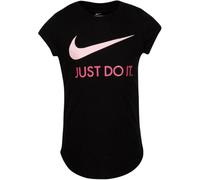 Nike Just Do It Tee Girl T Shirt Maglia a manica corta da bambina Black