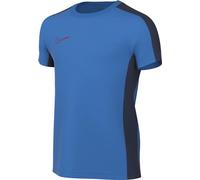 Nike K Nk DF Acd23 Top SS Br Maniche Corte, Lt Photo Blue/University Red, 8-9 Anni Unisex-Bambini e Ragazzi