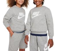 Nike K NSW Club FLC Crew LS Hbr Top Unisex - Bambini e Ragazzi