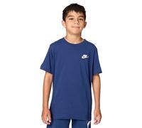 Nike K NSW Tee EMB Futura Lbr Top Unisex - Bambini e Ragazzi