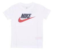 Nike K Nsw Tee Futura Hbr T-Shirt M/M Bianca Logo Nike Junior FZ5178-100