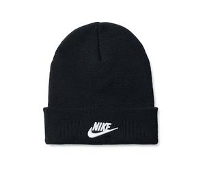 Nike K Peak Beanie TC FUT Beanie per Bambini Nero/Bianco 1SIZE, Nero/Bianco, One Size-18 Years