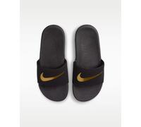 Nike Kawa Ciabatte con fascia unisex junior black metallic gold doccia piscina