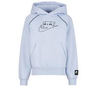 Nike - Kid's Air Pullover Hoodie - Felpa con cappuccio M grigio/blu