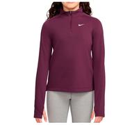 Nike - Kid's Dri-Fit Long-Sleeve 1/2-Zip Top - Maglia da corsa S lilla