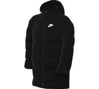 NIKE Kids K Nsw Tf Adp Puffer Giacca a metà coscia, nero/bianco, 134/140