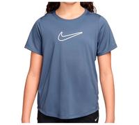Maglietta per ragazze Nike Kids One Fitted Dri-Fit Short Sleeve - world indigo/white - Blu (S)