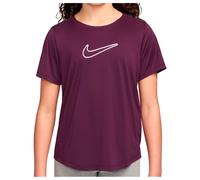 Nike - Kid's One Fitted Dri-Fit Short-Sleeve Top - Maglia funzionale XS lilla