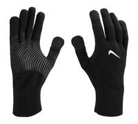 Nike Knitted Tech and Grip Gloves 3.0 Guanti Running Calcio Maglia Coldwear Nero