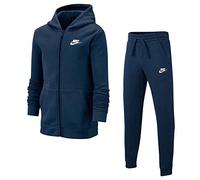 Nike La Tuta Sportswear è formata da Una Giacca con Zip a Tutta Lunghezza e Pantaloni in Morbido Fleece. Il Fit Rilassato Offre Un Comfort Che Dura Tutto Il Giorno. Morbido Fleece per Calore e
