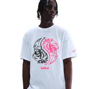 Nike LeBron male Magliette - Bianco - Jersey di cotone - Foot Locker White XL